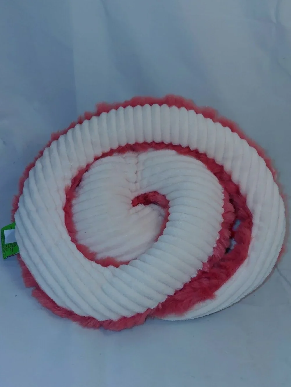 Gigglescape Snake Plush Pink Heart Tongue Stuffed Animal NWT Valentine's Day